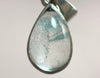 AJOITE Pendant - Sterling Silver, Teardrop - RARE Ajoite Included Quartz Polished Crystal Pendant from Messina, South Africa, 54048-Throwin Stones