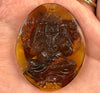 AMBER Crystal Ganesha - Crystal Carving, Housewarming Gift, Home Decor, Healing Crystals and Stones, 52701-Throwin Stones