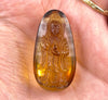 AMBER Crystal Kuan Yin - Crystal Carving, Housewarming Gift, Home Decor, Healing Crystals and Stones, 52668-Throwin Stones