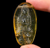 AMBER Crystal Kuan Yin - Crystal Carving, Housewarming Gift, Home Decor, Healing Crystals and Stones, 52670-Throwin Stones