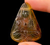 AMBER Crystal Kuan Yin - Crystal Carving, Housewarming Gift, Home Decor, Healing Crystals and Stones, 52695-Throwin Stones