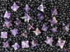 AMETHYST Crystal Merkaba - Star, Sacred Geometry, Birthstone, Metaphysical, Healing Crystals and Stones, E2153-Throwin Stones