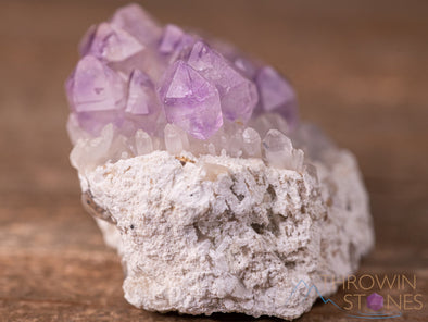 AMETHYST Raw Crystal - Birthstone, Unique Gift, Home Decor, Boho Decor, 40449-Throwin Stones