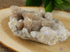 AURA QUARTZ Angel White - Large - Rainbow Quartz Crystal, Crystal Cluster, Spirit Quartz, Metaphysical, Crystal Decor, R0445-Throwin Stones