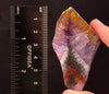 AURALITE AMETHYST CHEVRON Super Seven Crystal - Brazil - Rare Auralite, Crystal Slab, Unique Gemstones, 53673-Throwin Stones