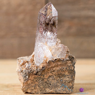 Brandberg QUARTZ Raw Crystal - Housewarming Gift, Home Decor, Raw Crystals and Stones, 40644-Throwin Stones