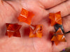 CARNELIAN Crystal Merkaba - Star, Sacred Geometry, Metaphysical, Healing Crystals and Stones, E1253-Throwin Stones