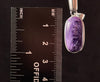 CHAROITE Crystal Pendant - Sterling Silver, Oval - Handmade Jewelry, Healing Crystals and Stones, 52574-Throwin Stones