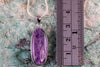 CHAROITE Crystal Pendant - Sterling Silver, Oval - Handmade Jewelry, Healing Crystals and Stones, J1664-Throwin Stones