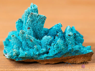 CHRYSOCOLLA Pseudomorph after AZURITE, MALACHITE Raw Crystal - Housewarming Gift, Home Decor, Raw Crystals and Stones, 40500-Throwin Stones