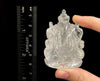 CLEAR HIMALAYAN QUARTZ Crystal Ganesha - Lord Ganesh Statue, Crystal Carving, Home Decor, Healing Crystals and Stones, 48896-Throwin Stones