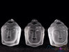CLEAR QUARTZ Crystal Cabochon Buddha Head - Crystal Carving, Jewelry Making, Home Decor, E1678-Throwin Stones