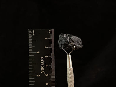 COLOMBIANITE Raw Crystal - Obsidian, Tektite, Gothic Home Decor, 45453-Throwin Stones