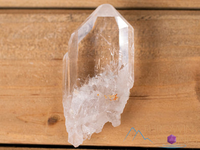 COOKEITE in Clear QUARTZ Raw Crystal - Housewarming Gift, Home Decor, Raw Crystals and Stones, 40839-Throwin Stones