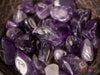 Chevron AMETHYST, SMOKY QUARTZ Crystal Chips - Small Crystals, Birthstones, Gemstones, Jewelry Making, Tumbled Crystals, E1881-Throwin Stones