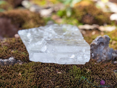 Elestial QUARTZ Sheet, Raw Crystal - Housewarming Gift, Home Decor, Raw Crystals and Stones, 39761-Throwin Stones