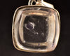 FLUORITE in QUARTZ Crystal Pendant - Sterling Silver - Fine Jewelry, Healing Crystals and Stones, 53195-Throwin Stones