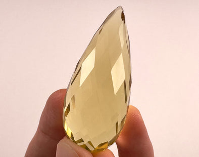 Faceted CITRINE Crystal - Crystal Carving, Birthstones, Gemstones, Unique Gift, Healing Crystals and Stones, 53651-Throwin Stones