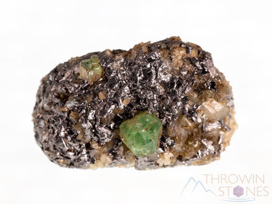 GARNET Raw Crystal Cluster - Housewarming Gift, Home Decor, Birthstone, Raw Crystals and Stones, 39319-Throwin Stones