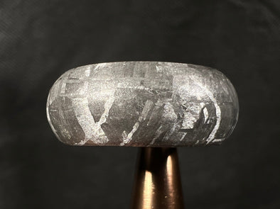 GIBEON Meteorite Ring - Size 4.25 - Meteorite Wedding Ring, Meteorite Band, Space Astronomy Jewelry, B 51270-Throwin Stones