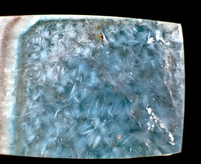 GILALITE in QUARTZ Pendant - State of Paraíba, Brazil - Rare Medusa Paraiba Quartz, One-of-a-Kind, Polished Crystal Cabachon, 53825-Throwin Stones