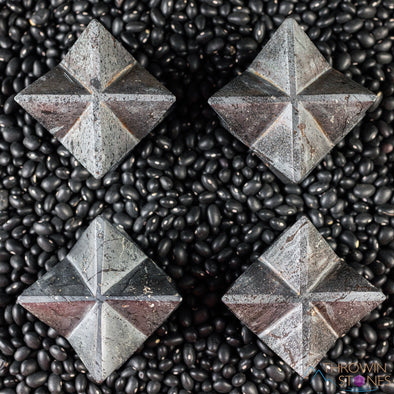 HEMATITE Crystal Merkaba - Star, Sacred Geometry, Metaphysical, Healing Crystals and Stones, E1270-Throwin Stones