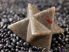 Heliotrope BLOODSTONE Crystal Merkaba - Star, Sacred Geometry, Metaphysical, Healing Crystals and Stones, E1256-Throwin Stones