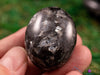 LARVIKITE Crystal Palm Stone - Black Moonstone - Worry Stone, Self Care, Healing Crystals and Stones, E0843-Throwin Stones