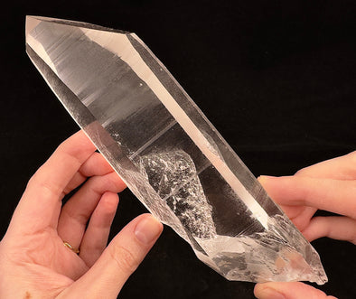LEMURIAN QUARTZ Crystal Point - Raw Rocks and Minerals, Home Decor, Unique Gift, 53487-Throwin Stones