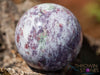 LEPIDOLITE, TOURMALINE Sphere - Crystal Ball, Crystal Sphere, Housewarming Gift, Home Decor, 39813-Throwin Stones