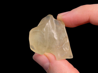 LIBYAN DESERT GLASS, Raw Crystal - Rare, 2A Grade, 14.7g - Unique Gift, Home Decor, Raw Crystals and Stones, 46905-Throwin Stones