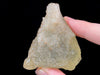 LIBYAN DESERT GLASS, Raw Crystal - Rare, 2A Grade, Large, 44.1g - Metaphysical, Healing Crystals and Stones, 47212-Throwin Stones