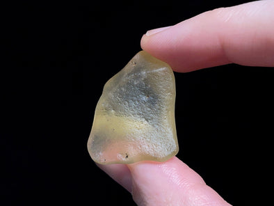 LIBYAN DESERT GLASS, Raw Crystal - Rare, 3A Grade, 9g - Metaphysical, Healing Crystals and Stones, 46991-Throwin Stones