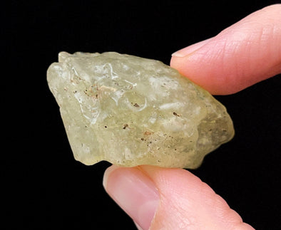 LIBYAN DESERT GLASS, Raw Crystal - Rare, B Grade - Raw Rocks and Minerals, Unique Gift, Home Decor, 52174-Throwin Stones