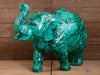 MALACHITE Crystal Elephant - Crystal Carving, Housewarming Gift, Home Decor, Healing Crystals and Stones, 40326-Throwin Stones