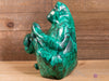 MALACHITE Crystal Gorilla - Crystal Carving, Housewarming Gift, Home Decor, Healing Crystals and Stones, 40329-Throwin Stones