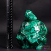 MALACHITE Gorilla, Stone Carving, Large - Hand Carved, Housewarming Gift, Home Decor, Healing Crystals and Stones, 39723-Throwin Stones