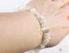 MOONSTONE Crystal Bracelet - Chip Beads - Beaded Bracelet, Handmade Jewelry, Healing Crystal Bracelet, E0828-Throwin Stones