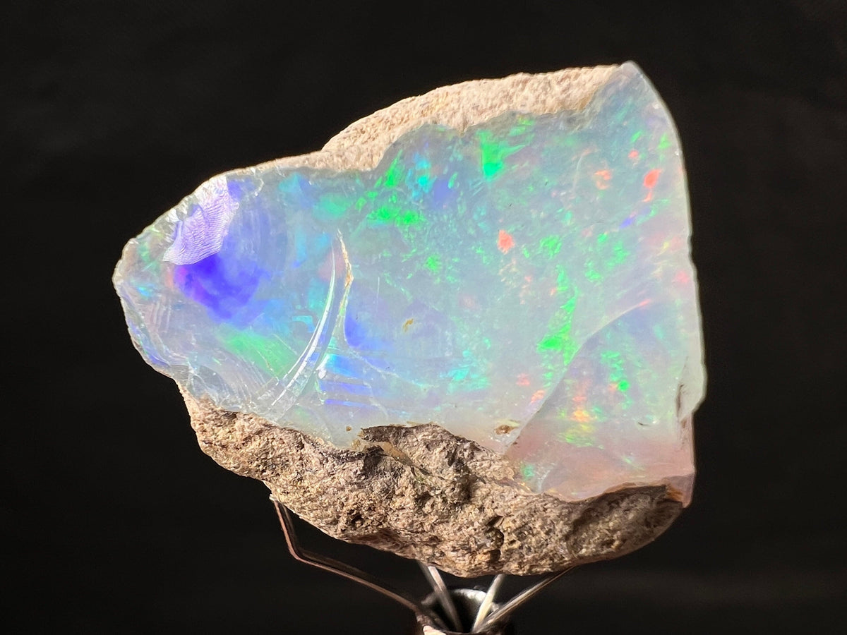 OPAL Raw Crystal - 4A-XL, Cutting Grade - Opal Jewelry Making, Certified  Opal Gemstone, Welo Opal, 49976