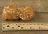 Orange Tangerine AURA QUARTZ Crystal Cluster - Rainbow Quartz Crystal, Spirit Quartz Cluster, Crystal Decor, R0511-Throwin Stones