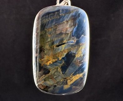 PIETERSITE Crystal Pendant - Top Grade AA, Sterling Silver - Fine Jewelry, Healing Crystals and Stones, 54160-Throwin Stones