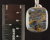 PIETERSITE Crystal Pendant - Top Grade AA, Sterling Silver, Square - Fine Jewelry, Healing Crystals and Stones, 54158-Throwin Stones