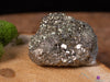 PYRITE Raw Crystal Cluster - Large Crystals, Fools Gold, Metaphysical, Home Decor, Raw Crystals and Stones, E1846-Throwin Stones