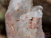 QUARTZ Raw Crystal Point w EPIDOTE - Housewarming Gift, Home Decor, Raw Crystals and Stones, 39906-Throwin Stones