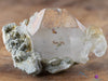 QUARTZ Raw Crystal Tabby w CHLORITE - Housewarming Gift, Home Decor, Raw Crystals and Stones, 41884-Throwin Stones