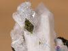 QUARTZ w EPIDOTE Raw Crystal Cluster - Housewarming Gift, Home Decor, Raw Crystals and Stones, 40735-Throwin Stones