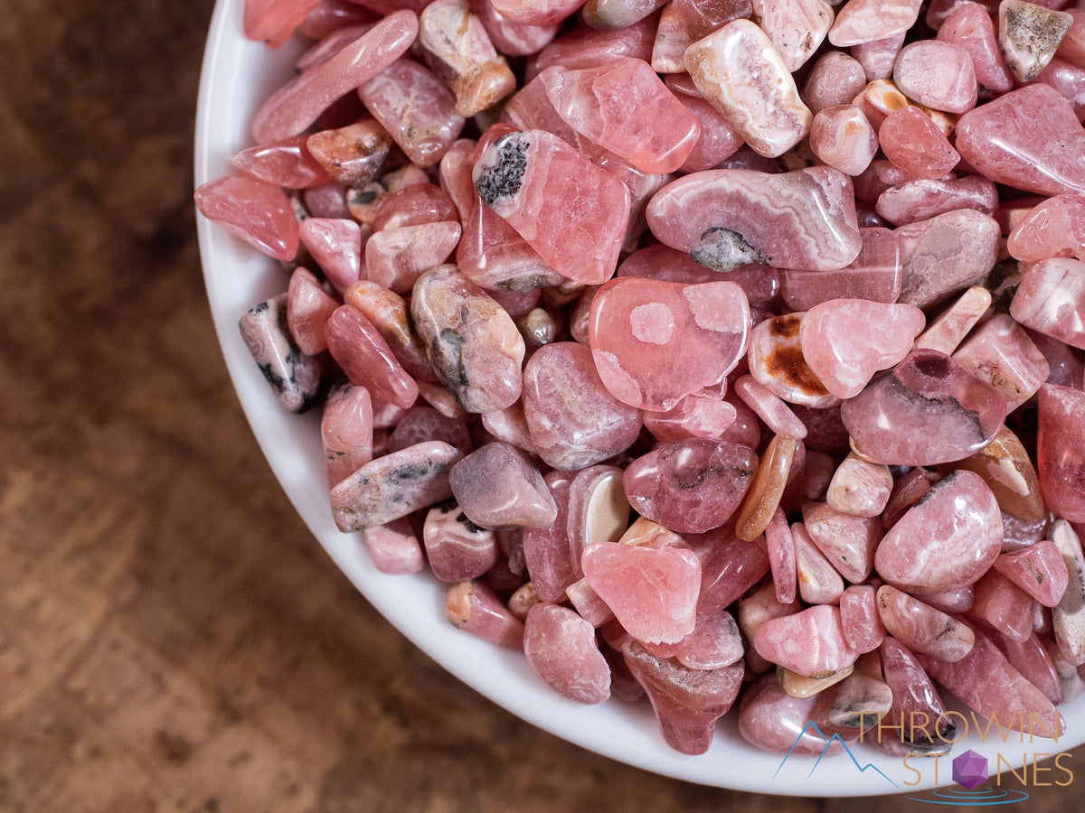 Rhodochrosite Small Tumbled Stone - Mystic Valley