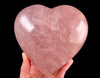 ROSE QUARTZ Crystal Heart - Crystal Carving, Housewarming Gift, Home Decor, Healing Crystals and Stones, 54693-Throwin Stones