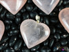ROSE QUARTZ Crystal Heart Pendant - Crystal Pendant, Birthstone, Handmade Jewelry, Healing Crystals and Stones, E0986-Throwin Stones