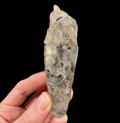 Raw WITCHES FINGER LEMURIAN Quartz Crystal - Raw Rocks and Minerals, Home Decor, Unique Gift, 53255-Throwin Stones